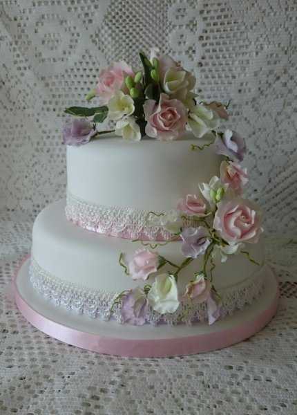 Summer flowerWedding Cake - Cakes Beautiful
