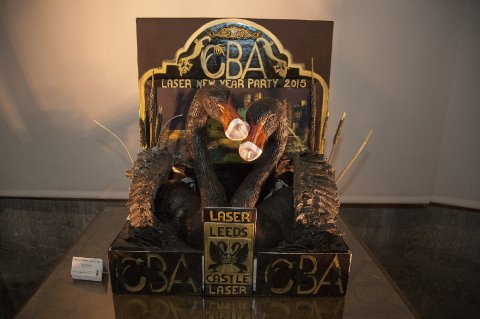 Asian Wedding Fair Peacock - Beachcomber Cakes and The Rocpool School of Baking Ltd