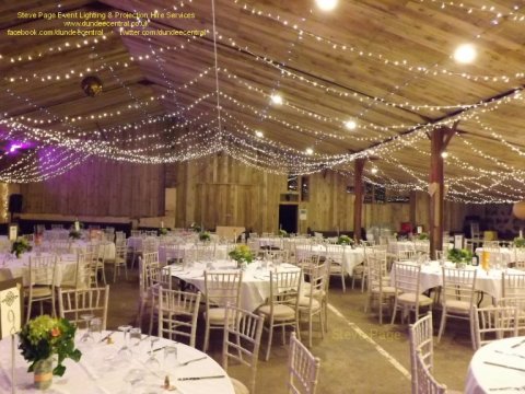 fairy Light Canopy Hire - Steve Page Lighting Hire