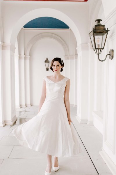 Tea Length Dress - Bridal Reloved Dorchester