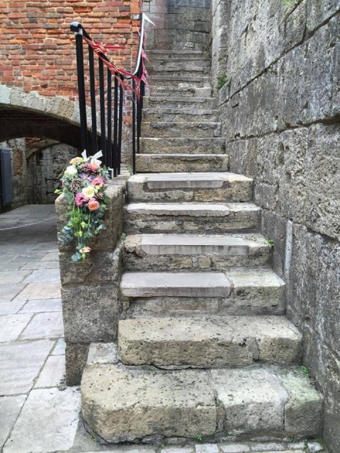 Castle stairs - The George Hotel, Yarmouth, Isle of Wight