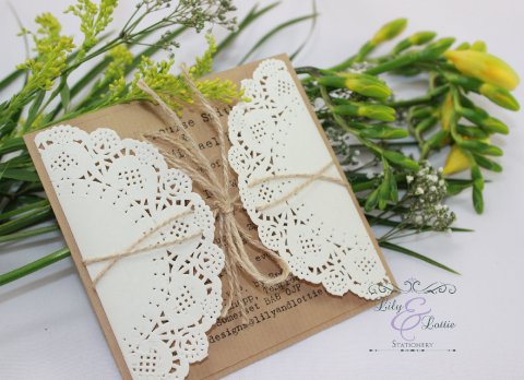 Beautiful - Flat Card - Lily & Lottie Stationery