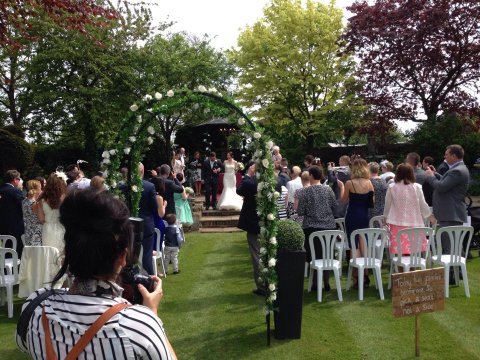 Garden Ceremony - Blakelands Country House