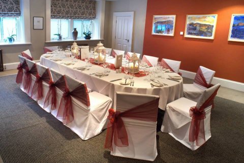 The John Dobson room set for a wedding breakfast - Jesmond Dene House Hotel and Restaurant