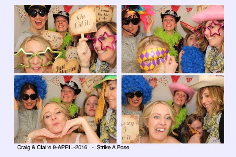 Wedding Photo and Video Booths - Strike A Pose Photo Booth-Image 21827