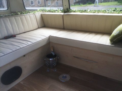 spacious comfortable interior - Sweet Campers