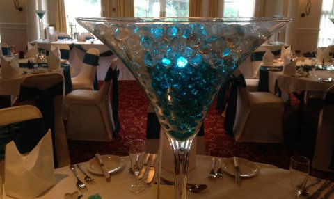 Martini Vase - Savage Wedding Services