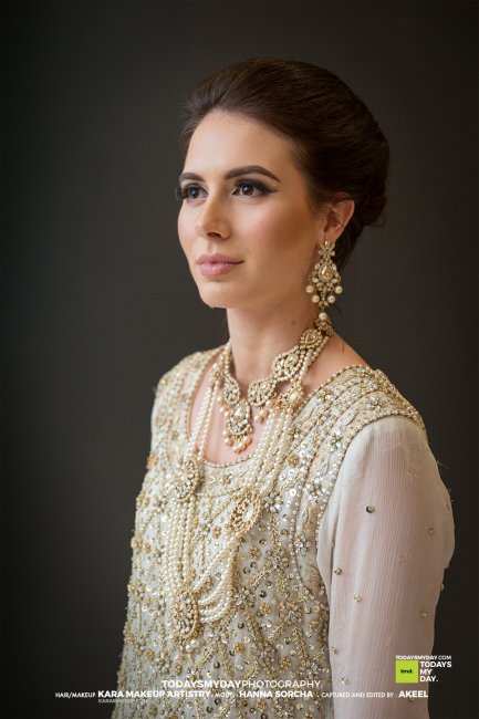 Portrait of model for fashion shoot - TODAYSMYDAY