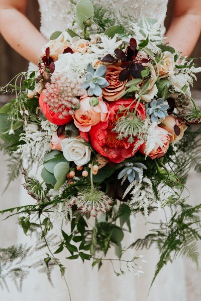 Wedding Bouquets - West Dorset Wedding Flowers-Image 45381