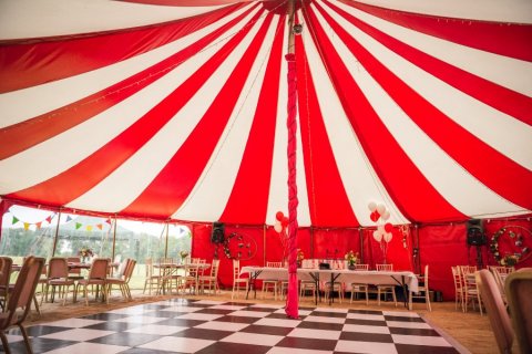 circus wedding tent - Bigtopmania 