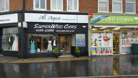 Shop Entrance - All Aspects Wedding Services