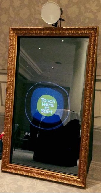 Magic Selfie Mirror - Photo Booth Hire UK