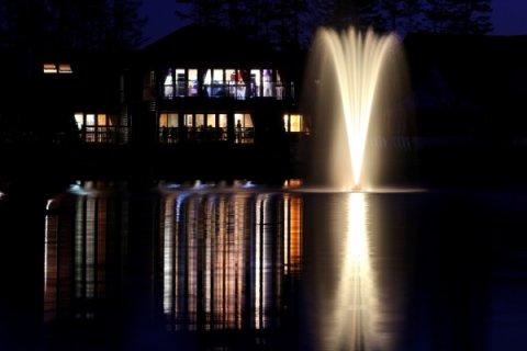 Night Fountain - Forbes of Kingennie Country Resort