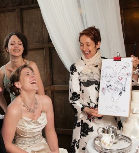 Wedding Guest Books - Caricatures by Soozi-Image 40045