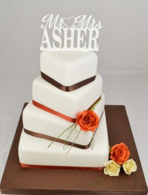 Four tier, modern cake - Cakes of Good Taste
