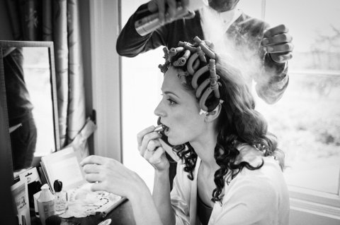 Bride getting ready at Homme House - Ketch 22 photography