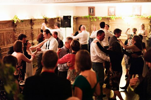 Dancing in the ballroom - Symondsbury Manor