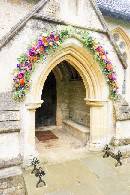 Church archway - Stems Florist