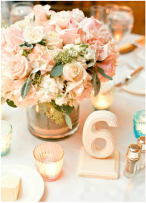 Wedding Table Decoration - Hiden Floral Design-Image 32355