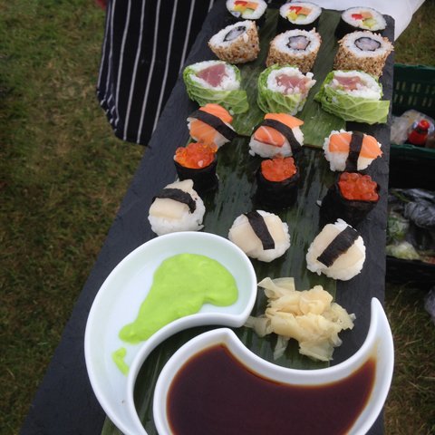Homemade Sushi Selection - Benson's Catering Limited