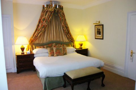 Lord Nelson Luxury Suite Bedroom - The Angel Hotel