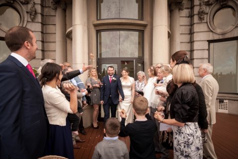 Confetti Balcony - The Venue at The Royal Liver Buidling