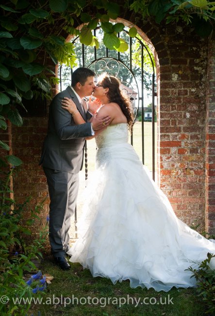 A romantic wedding portrait - ABL Photography