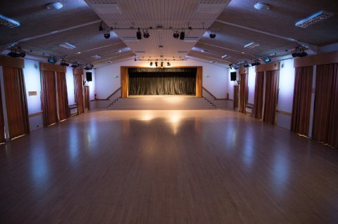 Robert Heap Hall - Mood Lighting - Alsager Civic