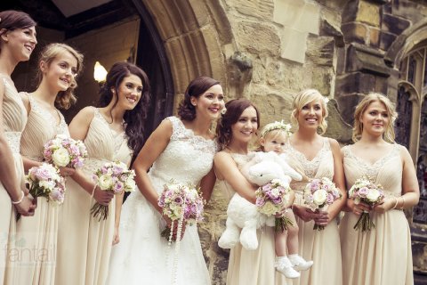 Fantail Wedding Flowers at Cubley Hall - Fantail Designer Florist