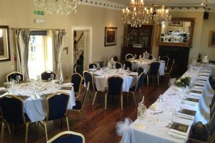 Lutterowrth Greyhound Christina Room Wedding Reception - The Greyhound Coaching Inn and Hotel