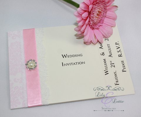 Adore - Layered Invitation - Lily & Lottie Stationery