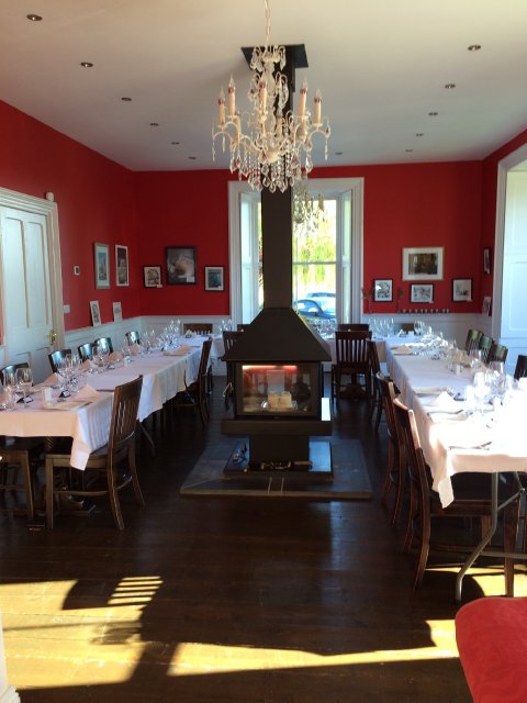 Restaurant set for 25 - Caemorgan Mansion