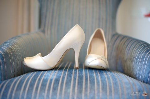 Bride's shoes - Moorland Garden Hotel