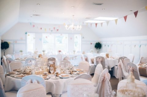 Upper Priory with Bunting - The Kings Arms Hotel 