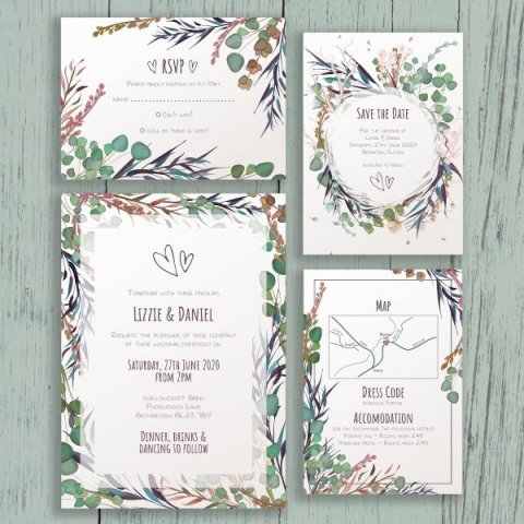 Wedding Invitations and Stationery - Labelled With Love-Image 47059