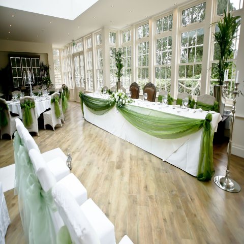 Civil Ceremony and/or Wedding Breakfast and Reception Conservatory - Mitton Hall