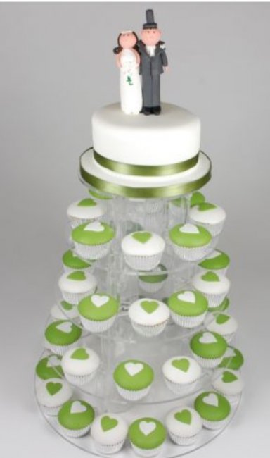 Combination of cake and cupcakes - Cakes of Good Taste