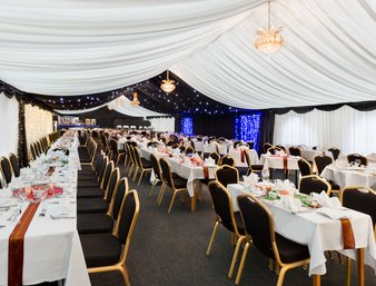 Grand Marquee seating 300 - Ramada Dover