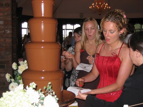Our large fountain - Chocolate Fountains of Dorset