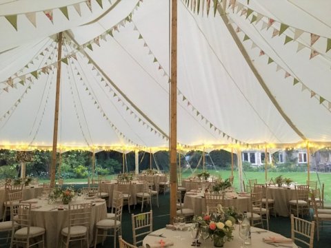 Traditional Pole Marquee - Richardson Event Hire