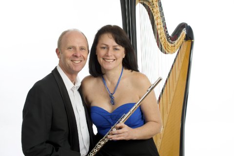 Wedding Music and Entertainment - Just Two Flute and Harp Duo-Image 8566
