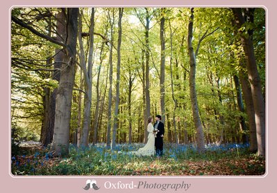 Bluebell wood wedding photography - Oxford-Photography