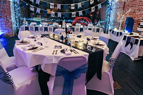 Nautical themed photo shoot at Explosion Museum - Amethyst Weddings