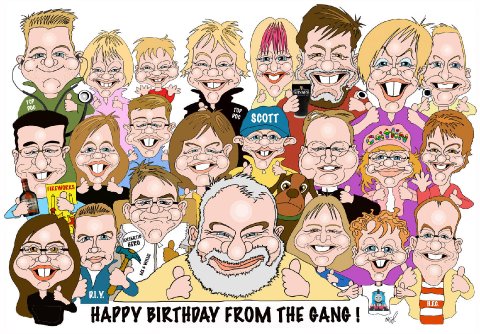 Stag and Hen Services - Neilsart Wedding Caricatures-Image 12689