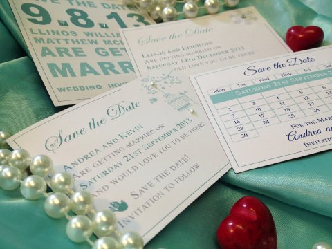 save the date magnets - Perfect Day Weddings