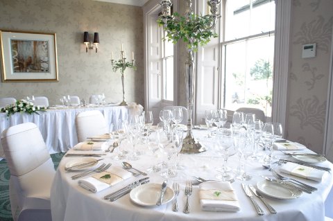 Wedding Table setting - Best Western Plus Dover Marina Hotel & Spa