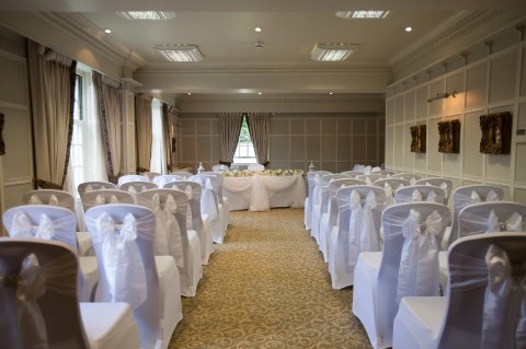 Wedding Chair Covers - Flowers & Sparkle