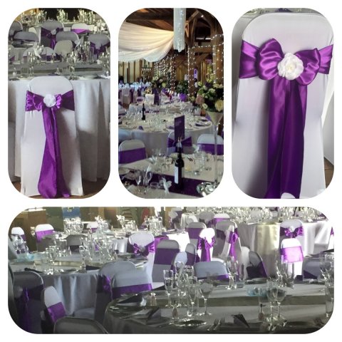 A touch of purple - Frenchies Event Decor 