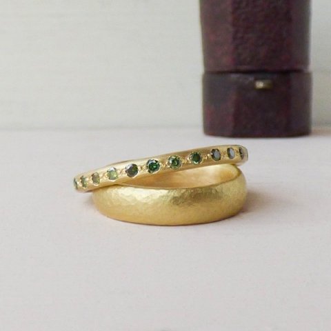 Ethically Sourced Wedding Rings - Mossy and June - Shakti Ellenwood Precious Jewellery