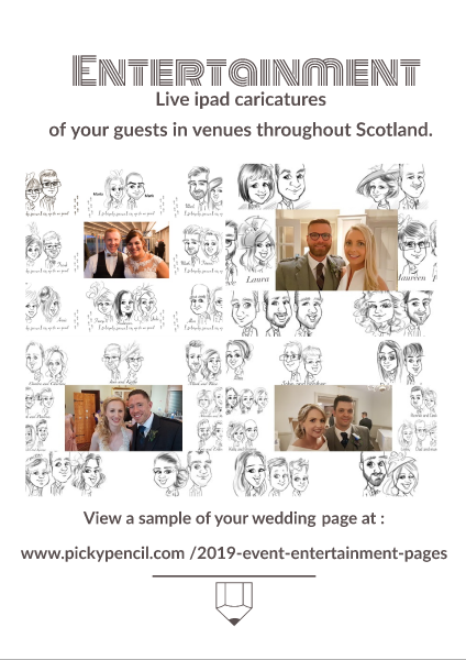 live ipad wedding entertainment - picky pencil